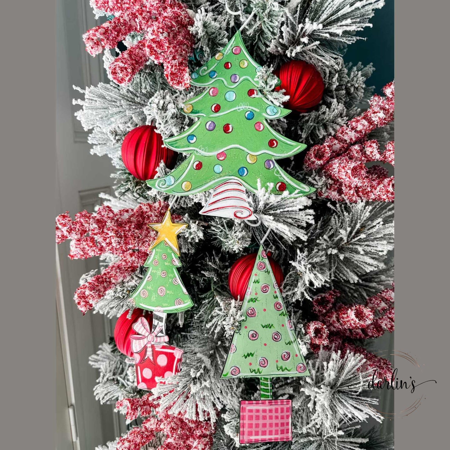 Martins Christmas Tree Ornaments Set of 3