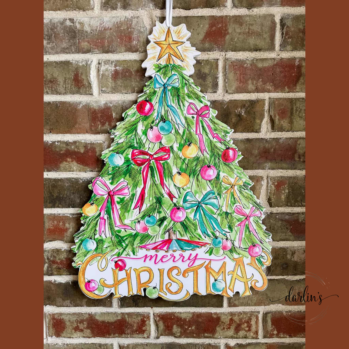 Becks Vintage Tree Door Hanger