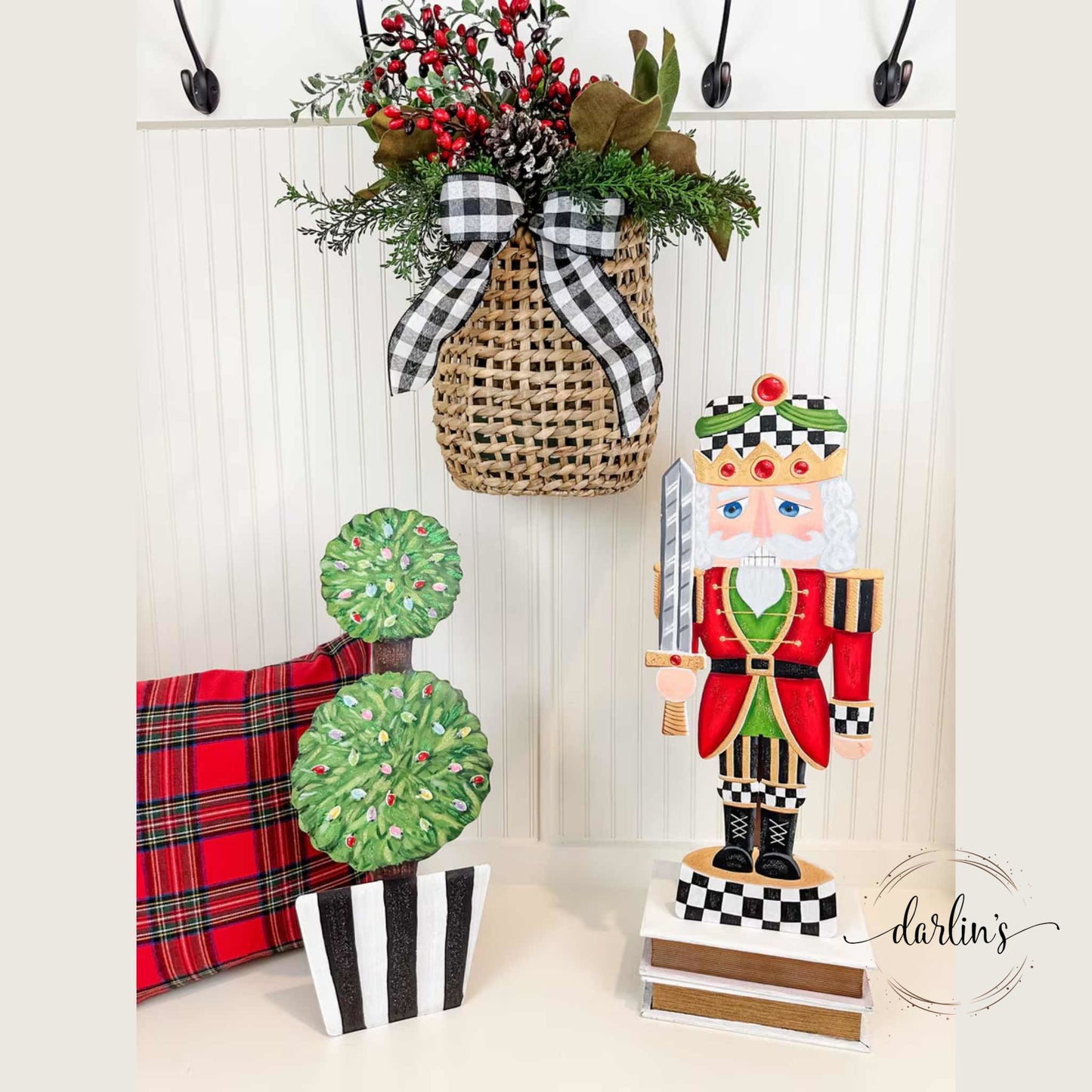 Merry And Bright Potted Topiary