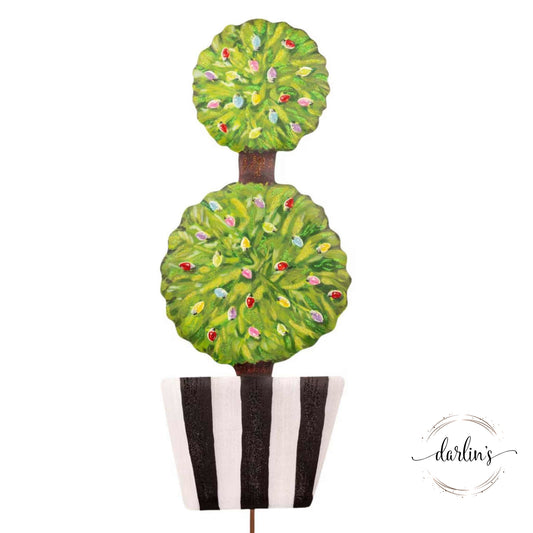 Merry And Bright Potted Topiary
