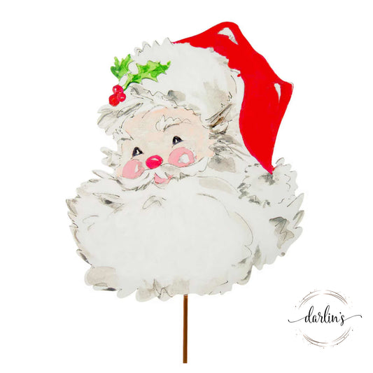 Becks Red Santa Stake