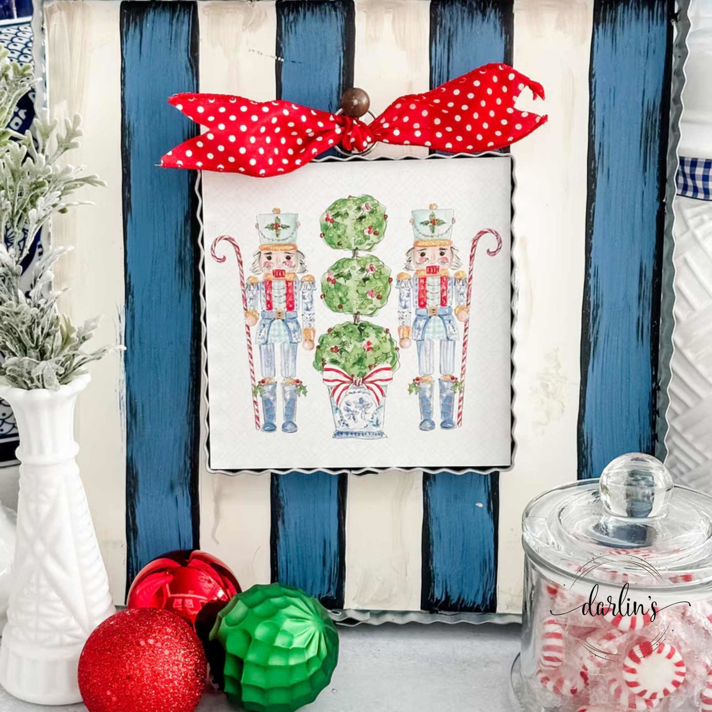 Mini Becks Blue Nutcrackers
