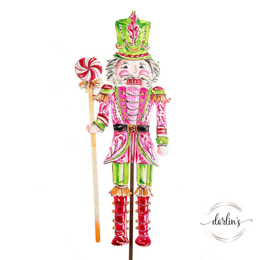Becks Pink Nutcracker Stake