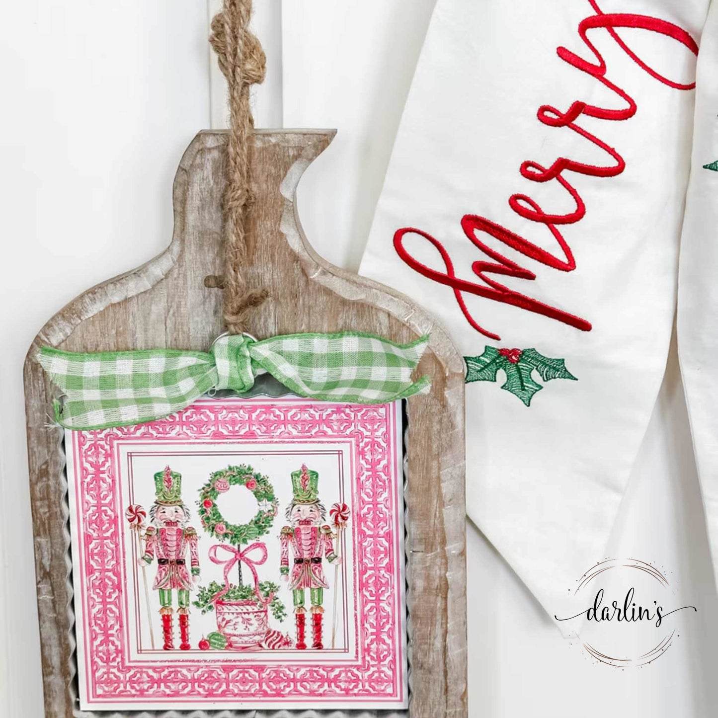 Mini Becks Pink Nutcrackers