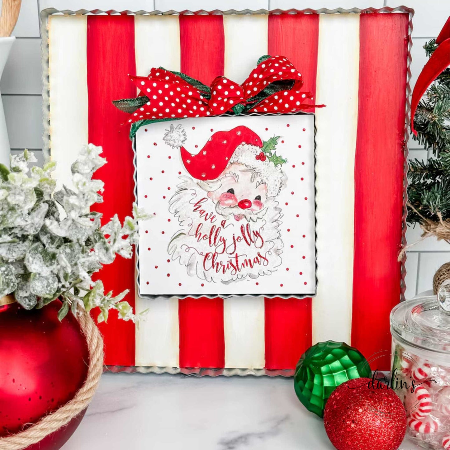 Mini Becks Holly Jolly Santa