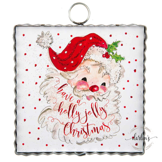 Mini Becks Holly Jolly Santa