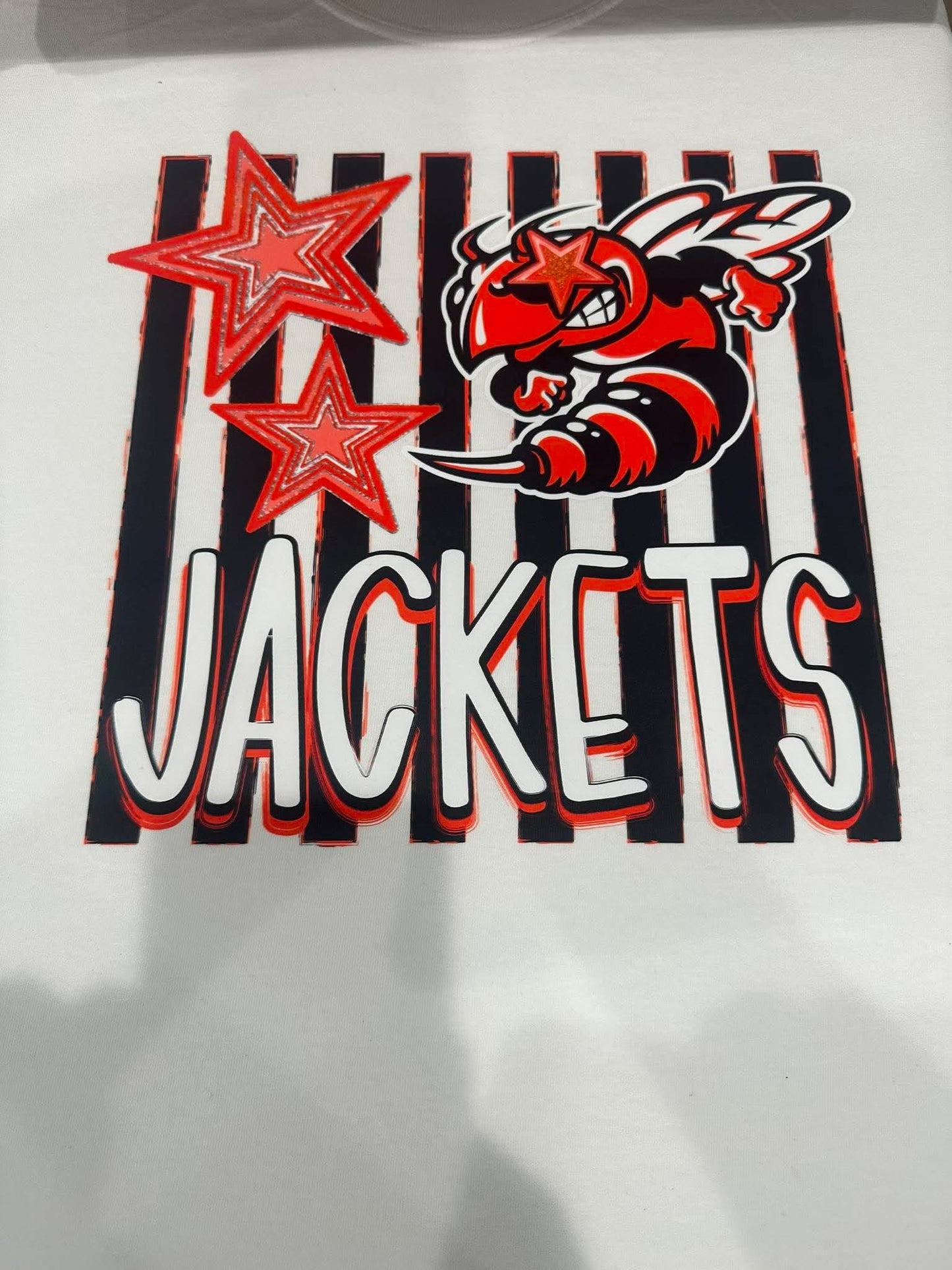 Jackets Stripe Bling T-Shirt
