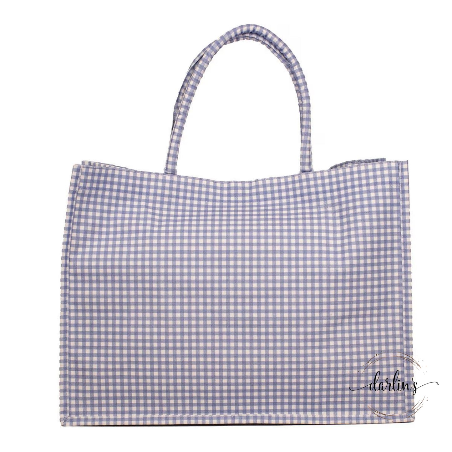 Gingham Classic Tote