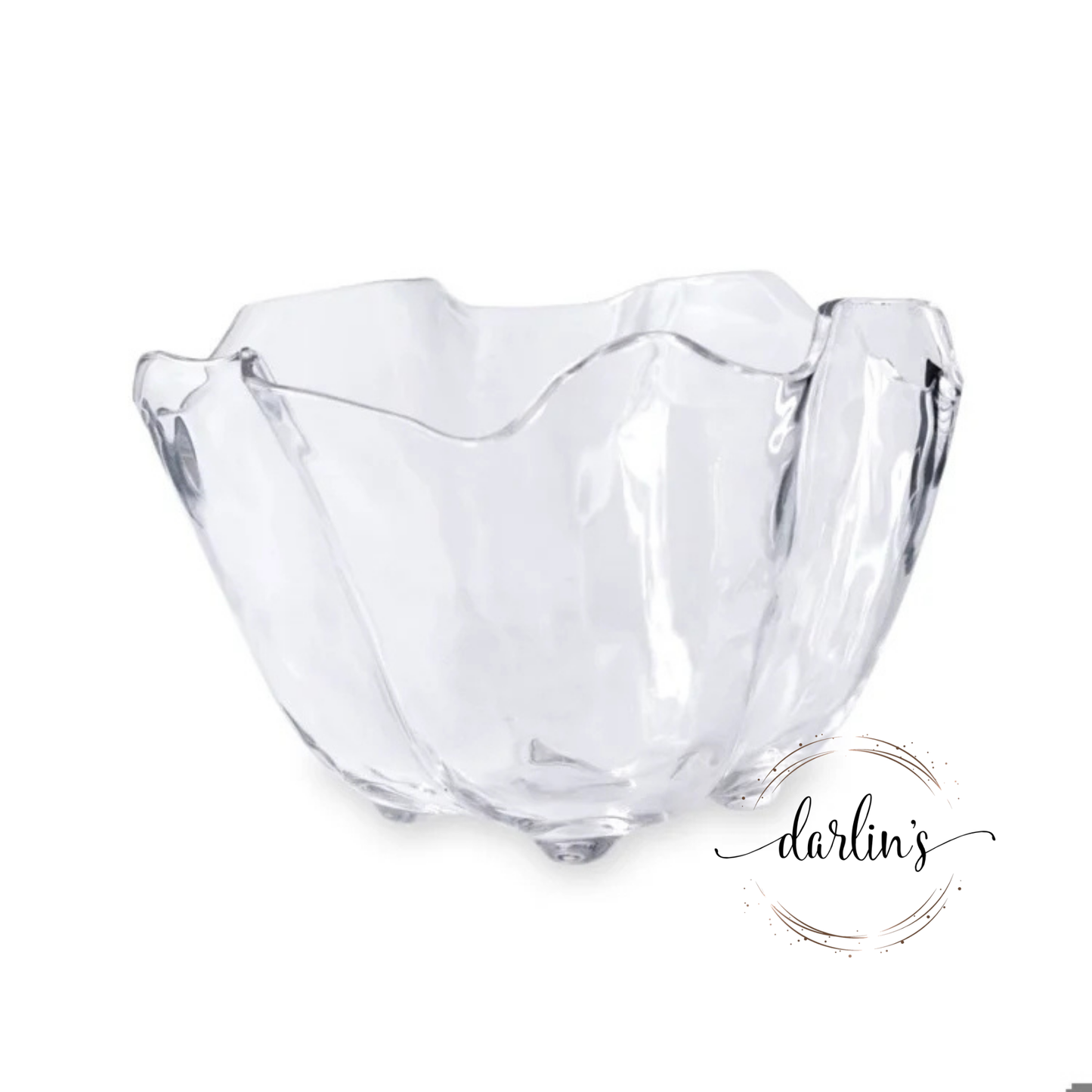 Ice Bucket Clear - Acrylic - Monogram Initial