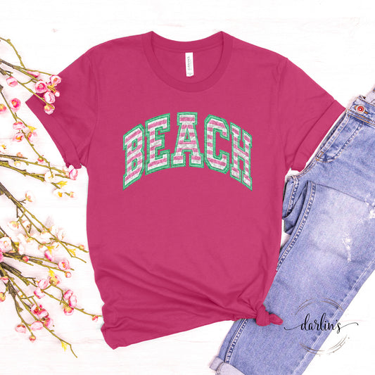 Beach Applique
