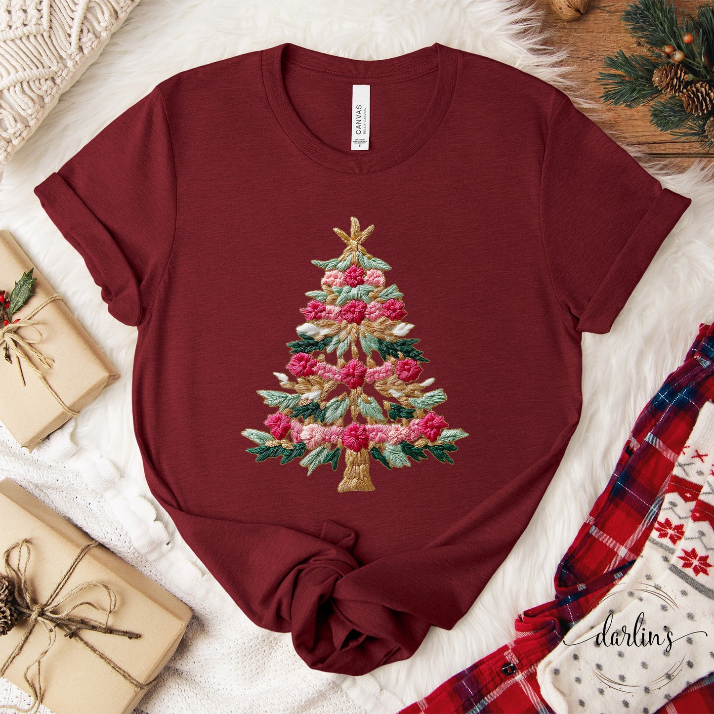 French Knot Tree Two Shirt