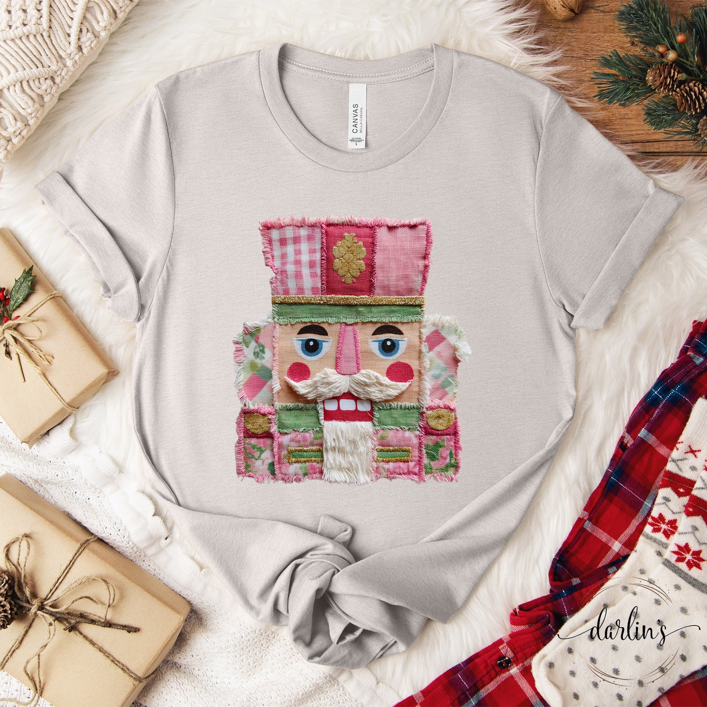 Quilted Elements Nutcracker Shirt