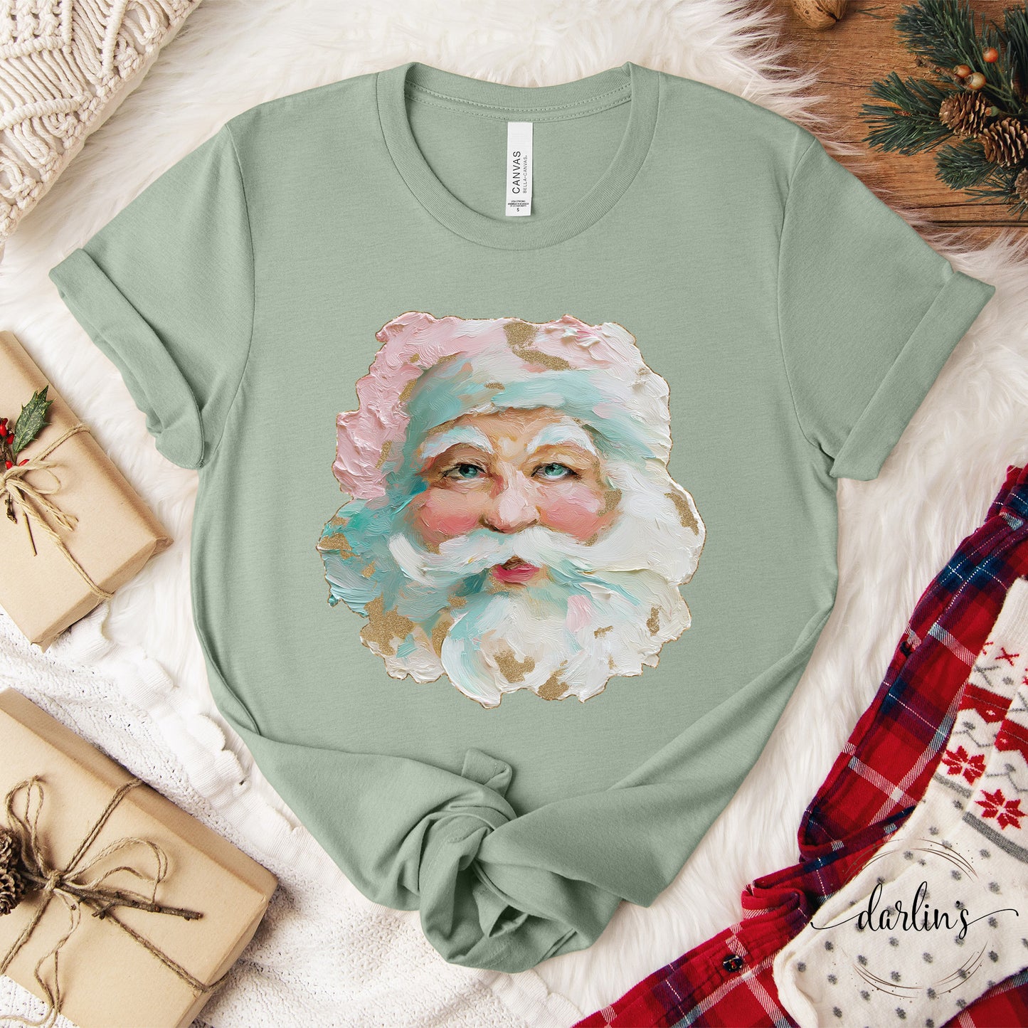 Painted Santa 2 Shirt