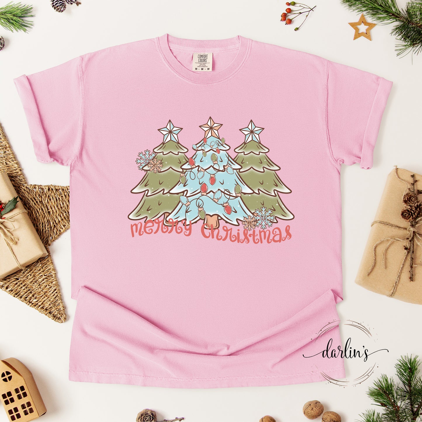 Boho Merry Christmas Shirt