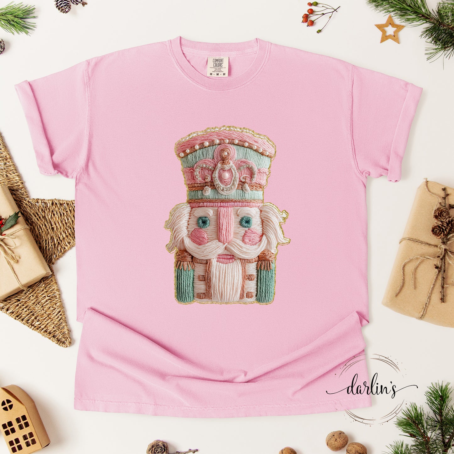 French Knot Nutcracker Shirt