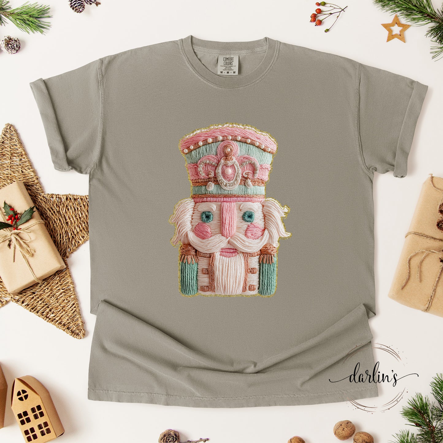 French Knot Nutcracker Shirt