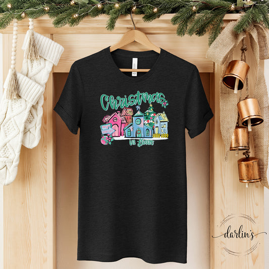 Christmas In Your Town Darlins Llano Shirt