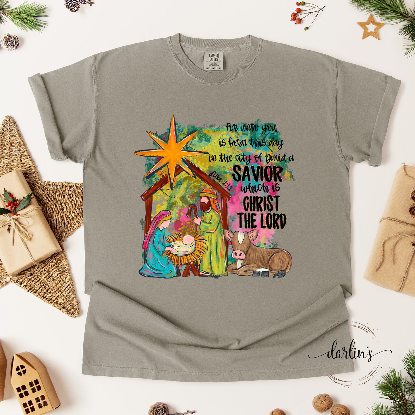 For Unto You Is Born This Day Shirt