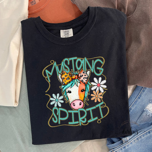 Funky Retro Mustang Spirit