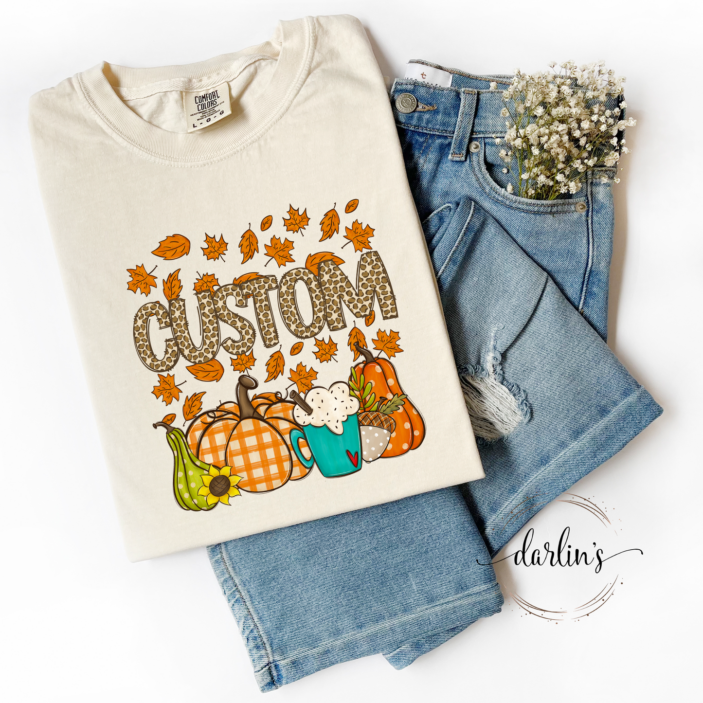 Fall Family Names - Customizable Shirt