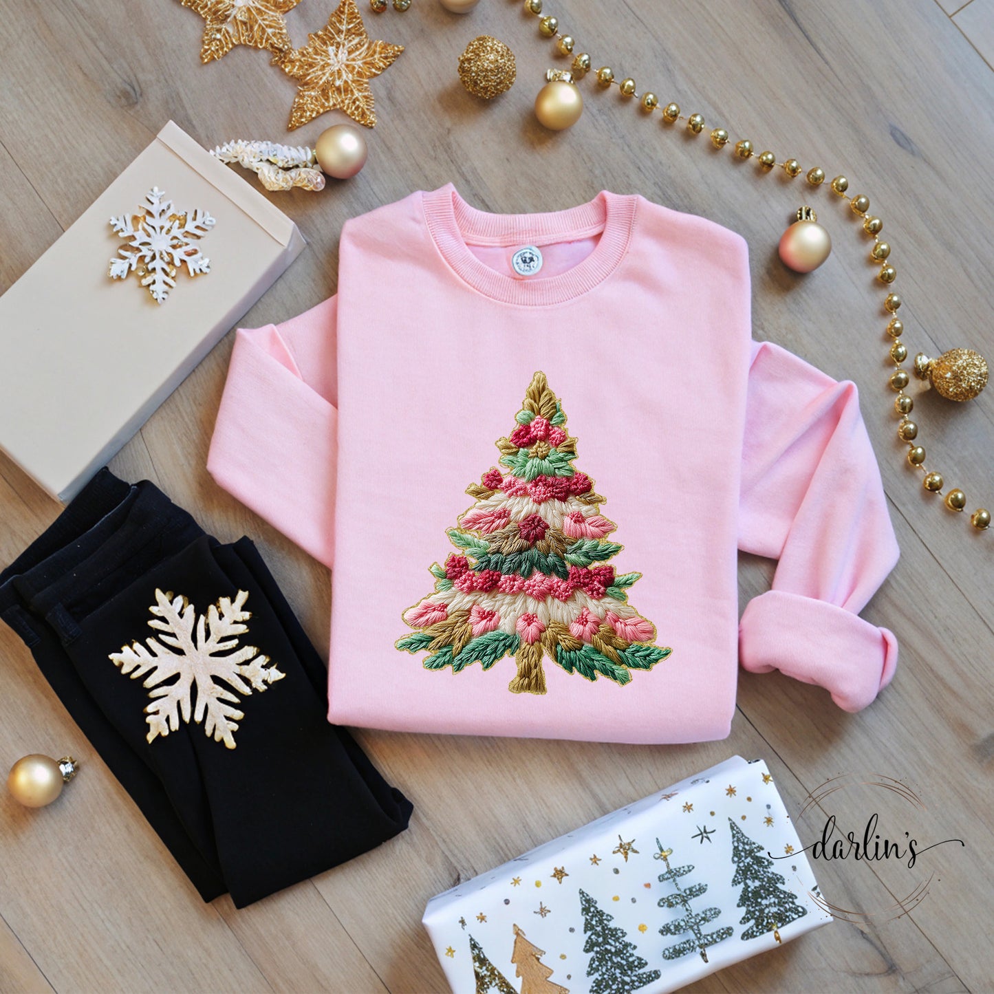 French Knot Tree One Shirt