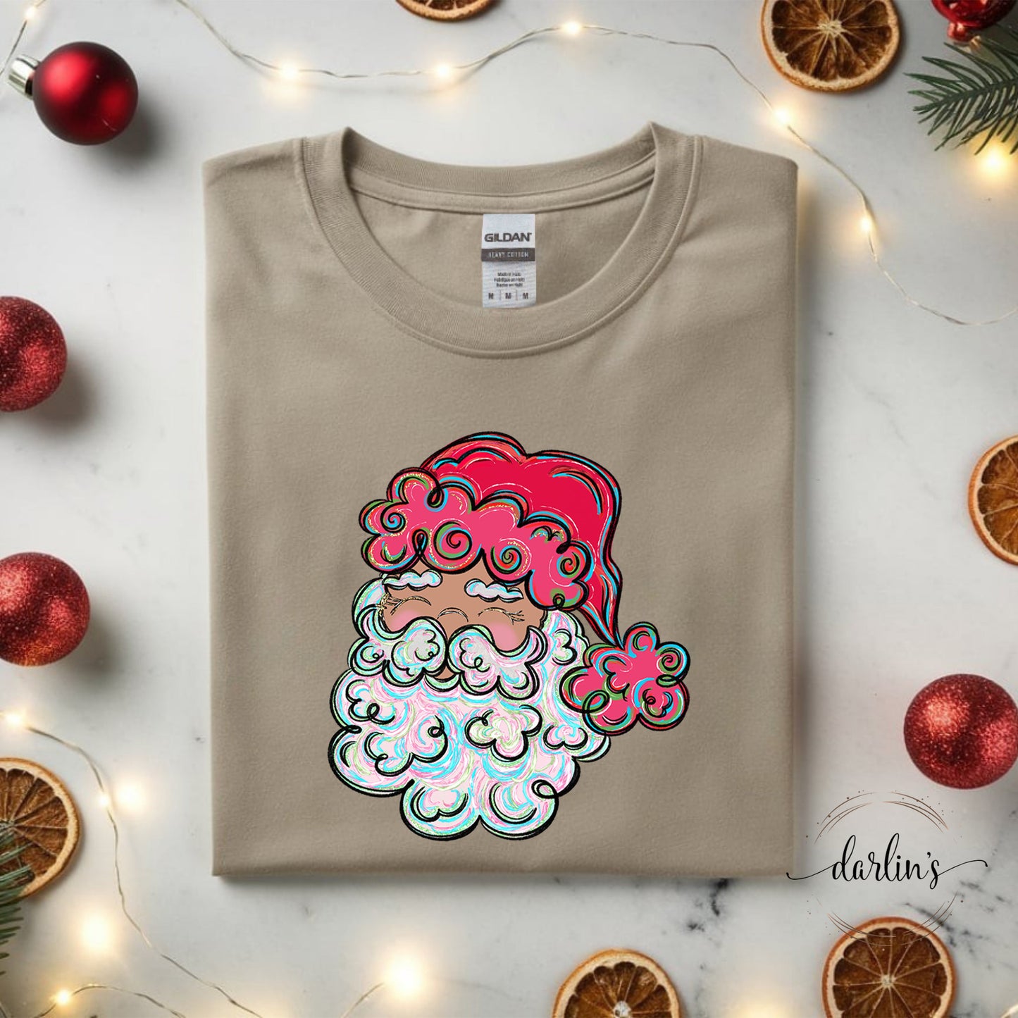 Painted Santa Shirt