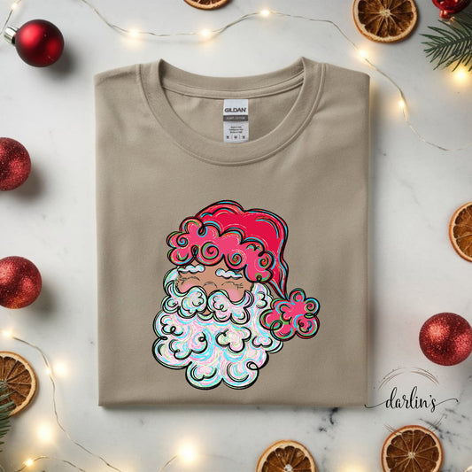 Painted Santa Shirt
