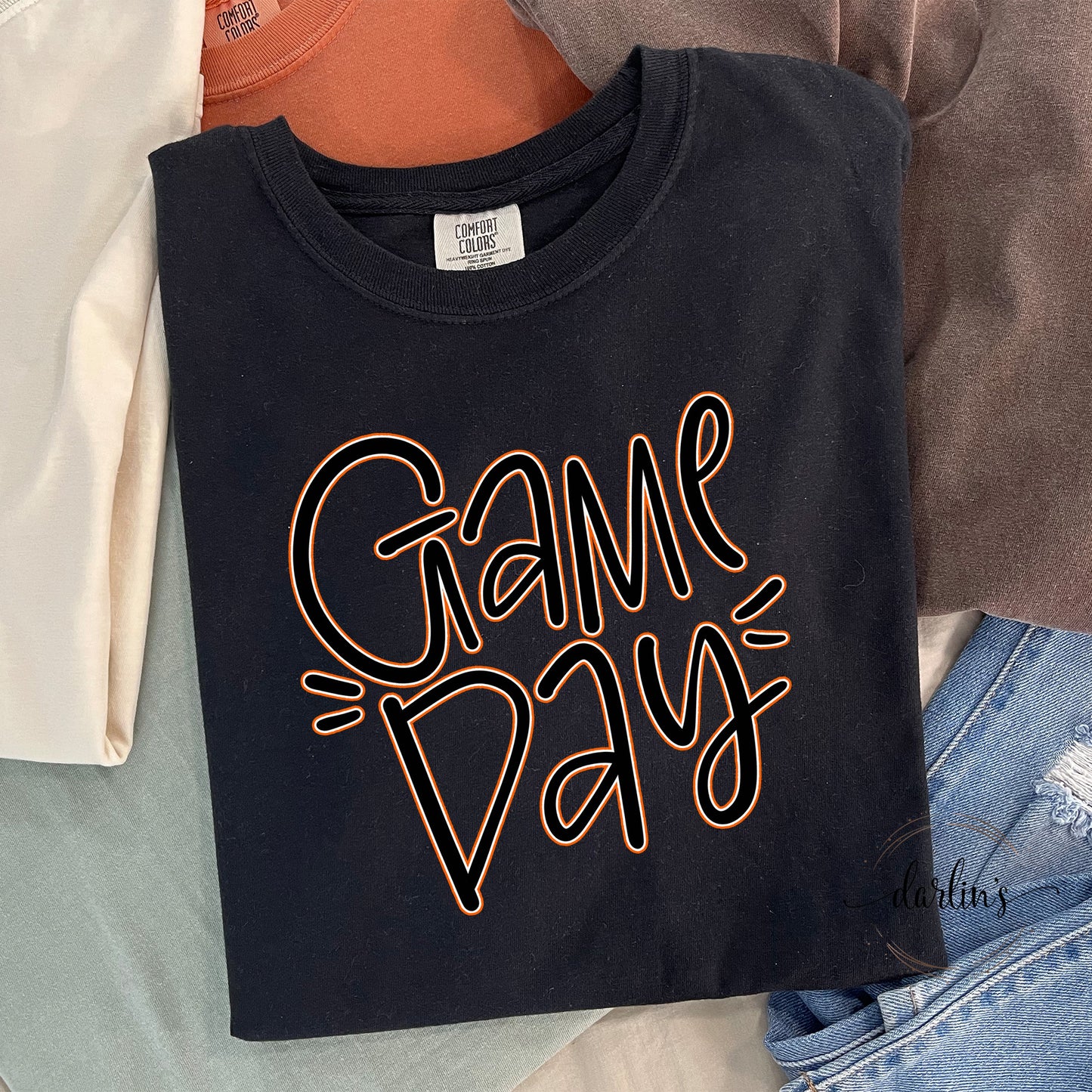 Game Day Lettering - Customizable