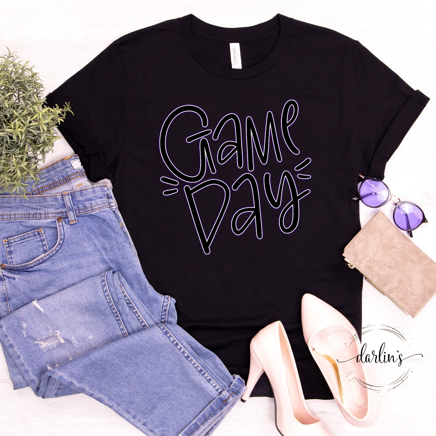 Game Day Lettering - Customizable