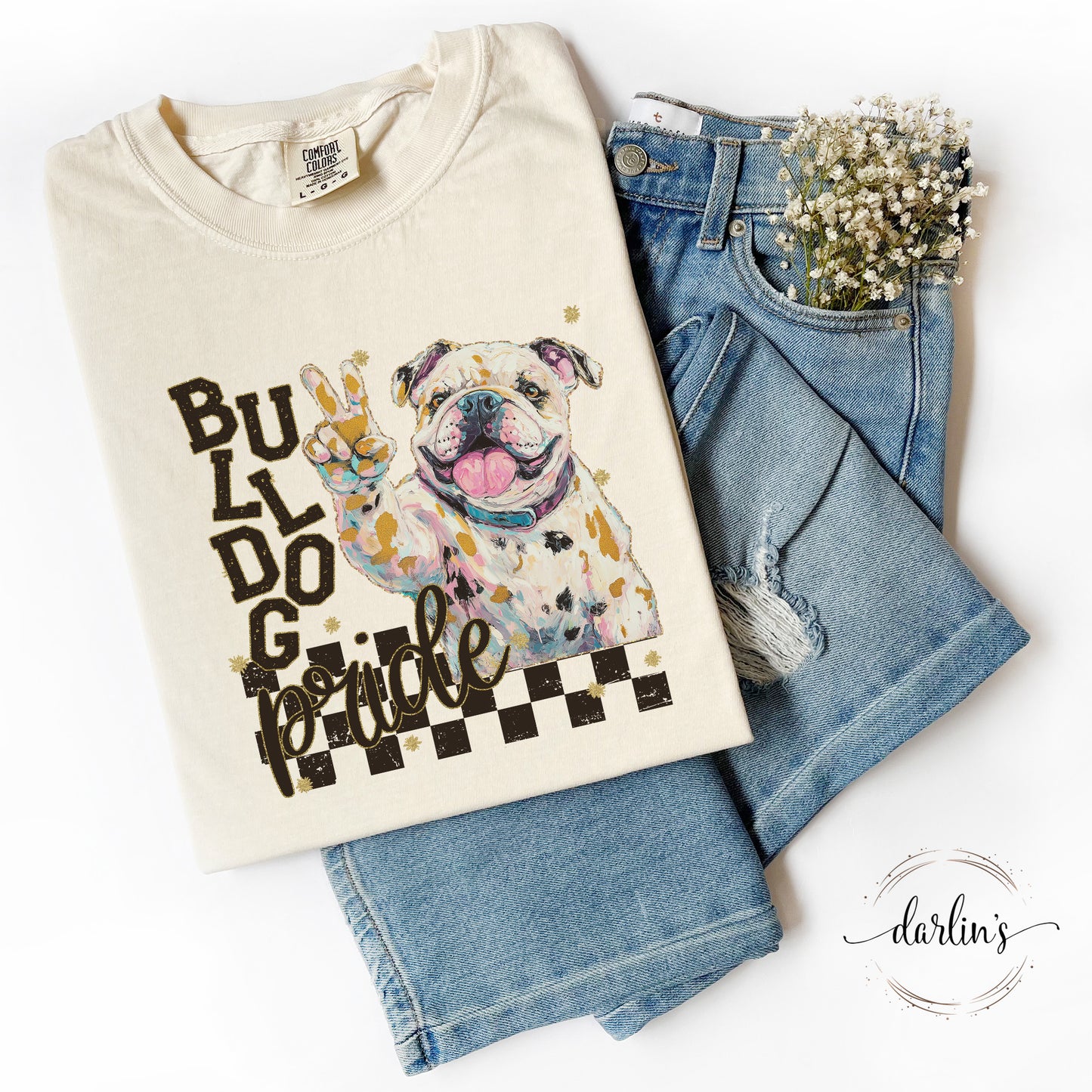 Grunge Mascots Bulldog Shirt