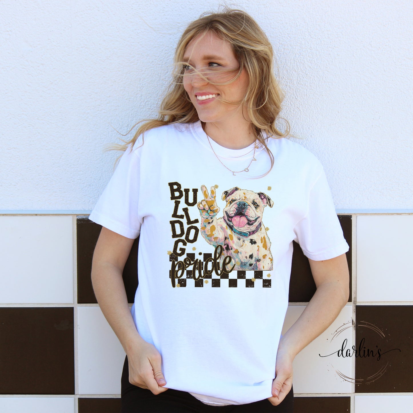 Grunge Mascots Bulldog Shirt