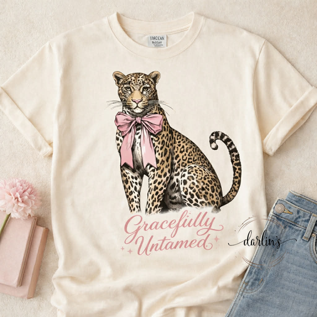 Gracefully Untamed Cheetah Shirt