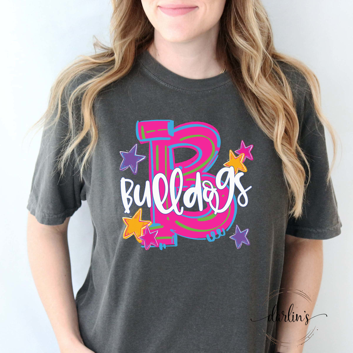 Hype Squad Neon B Bulldogs Shirt