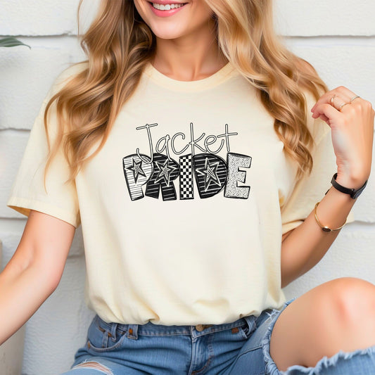 Jacket - Pride Word Art Shirt