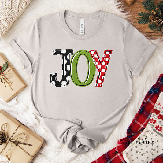 Joy Word Art Shirt
