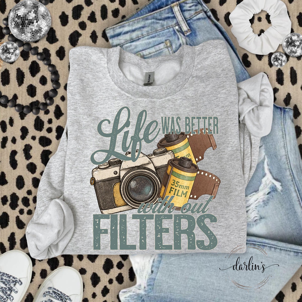 Life Was Better With Out Filters Shirt