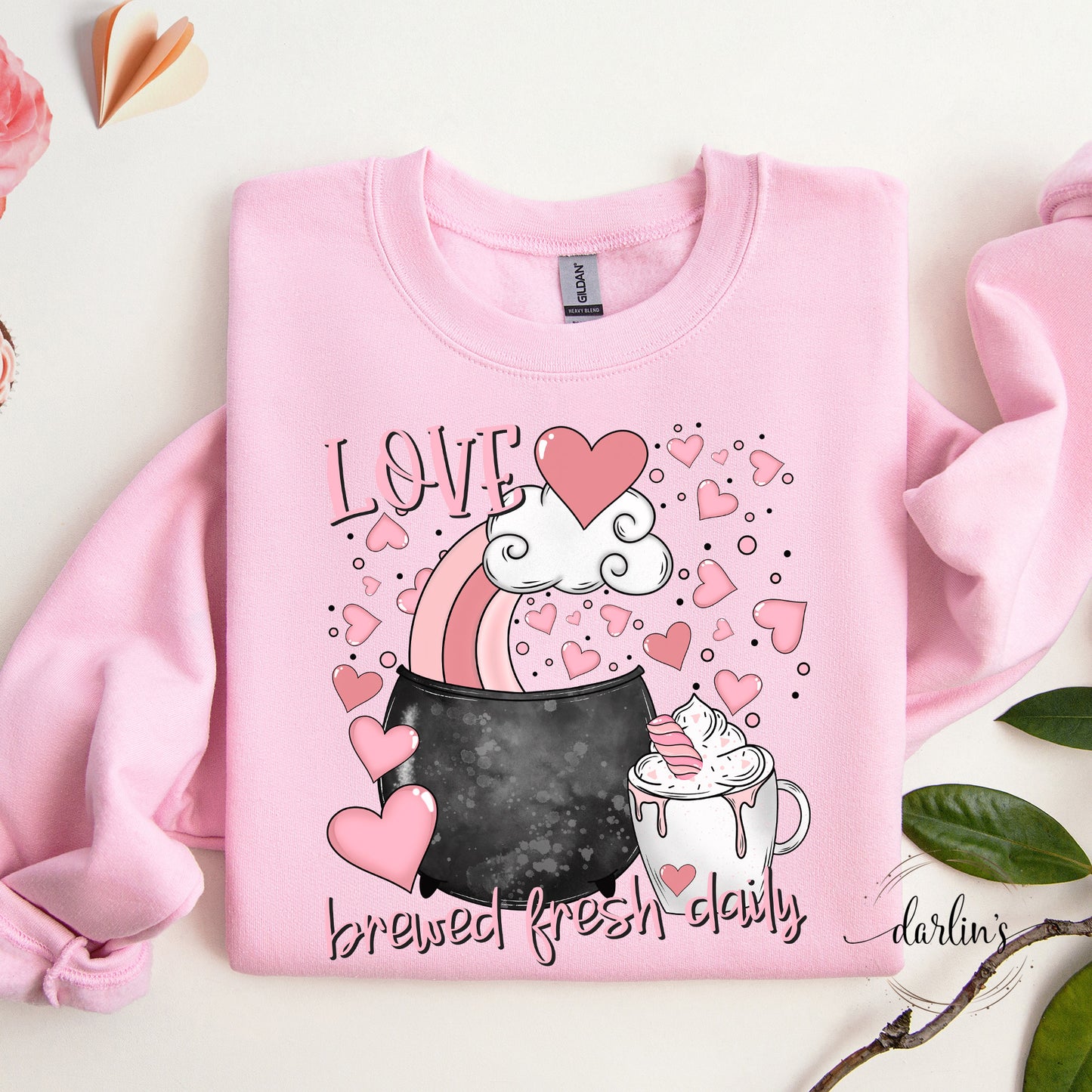 Love Brewed Fresh Daily Shirt