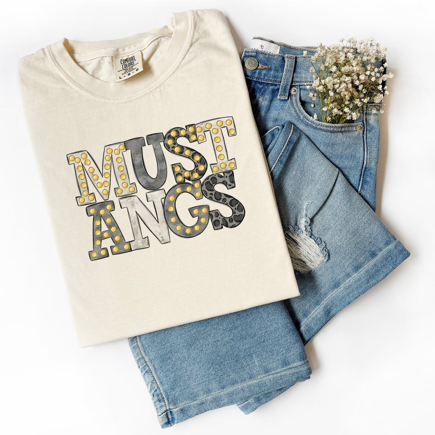 Mustangs - Neutral Marquee Shirt