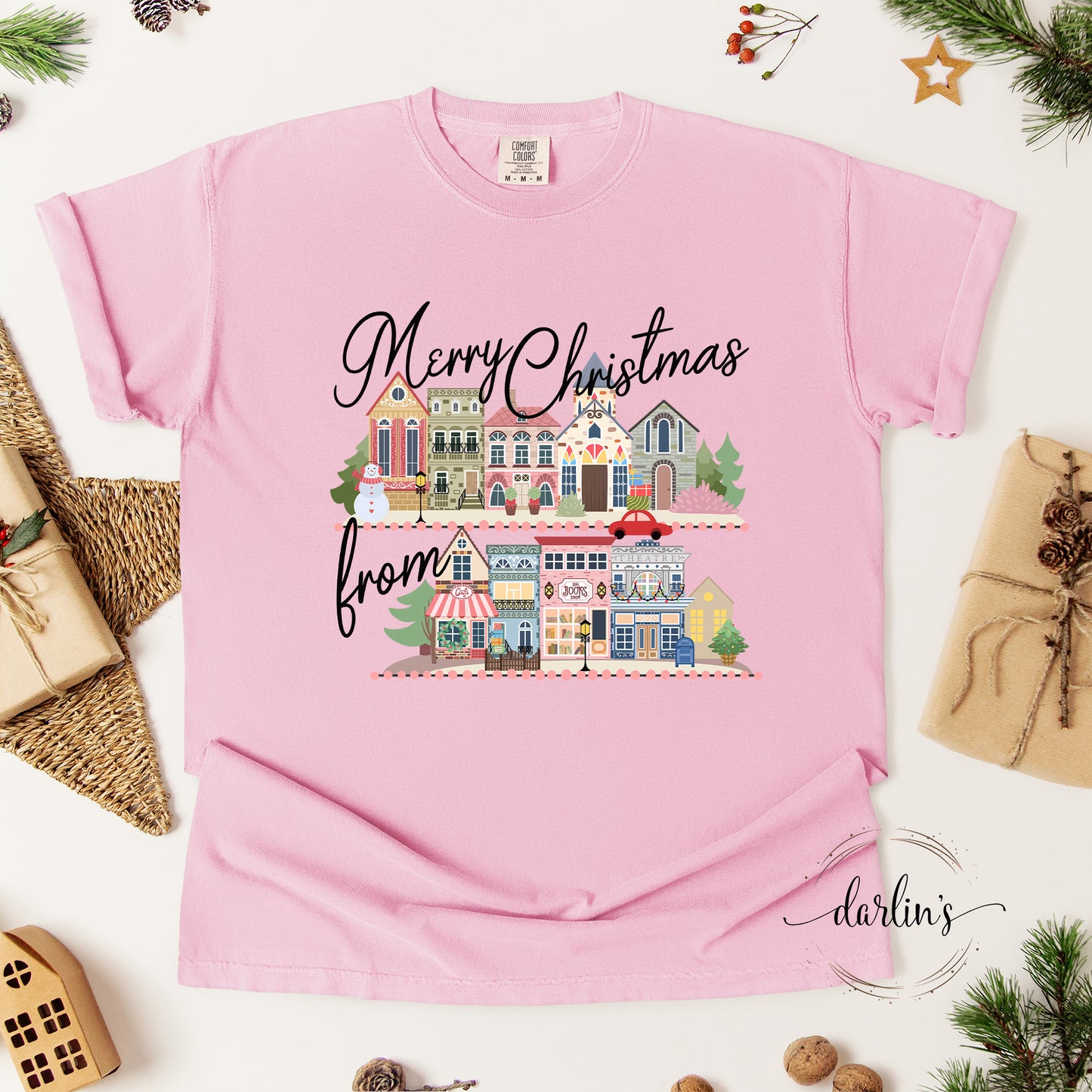 Merry Christmas Town Shirt