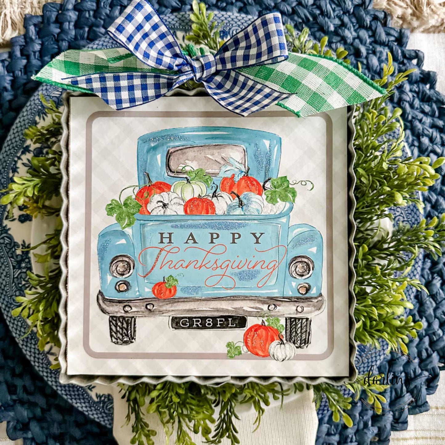 Mini Becks Blue Truck