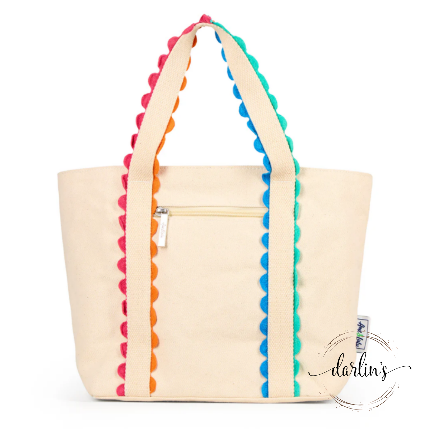 Nantucket Mini Tote Bag - Embroidery Monogrammed