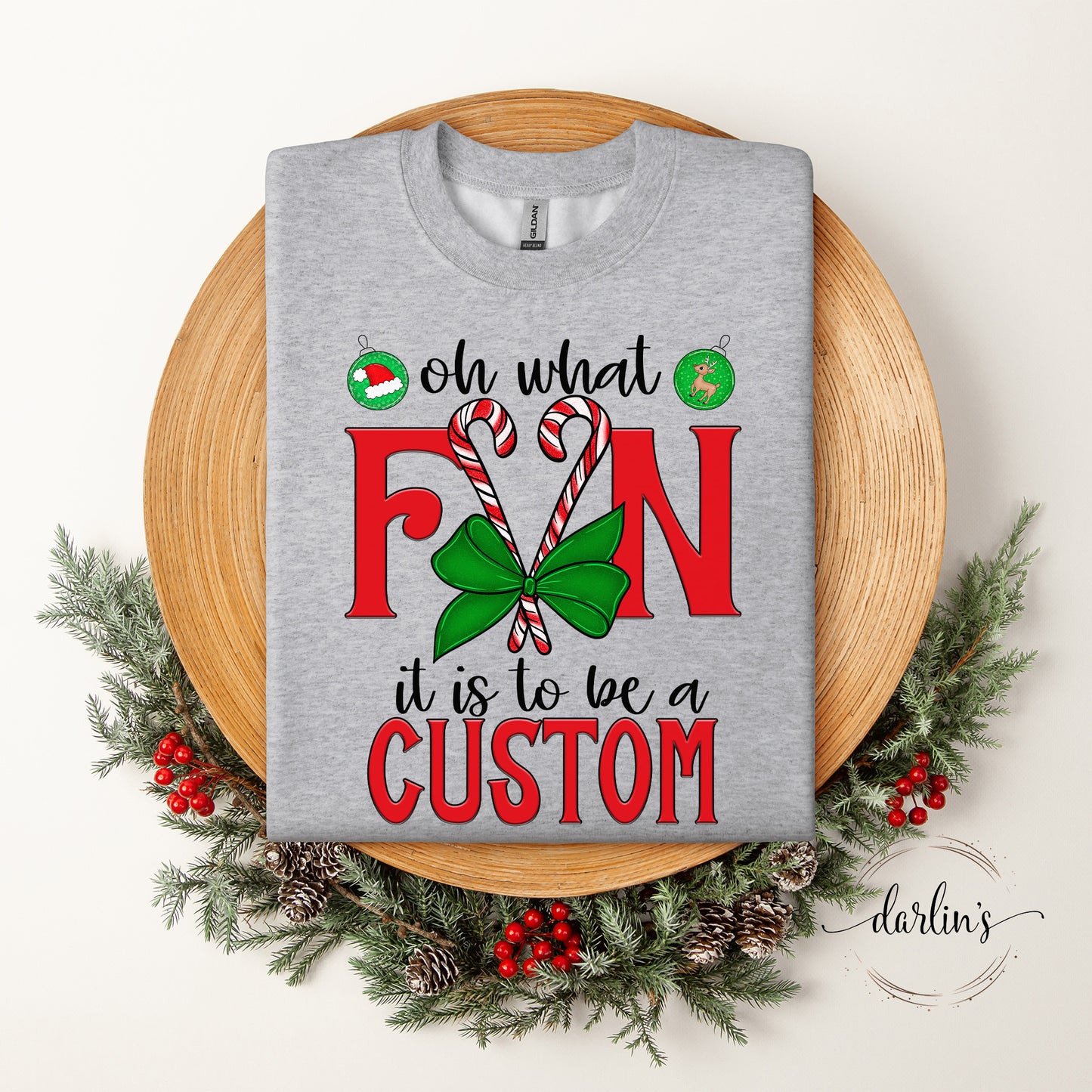 Oh What Fun OCCUPATIONS Customizable Shirt