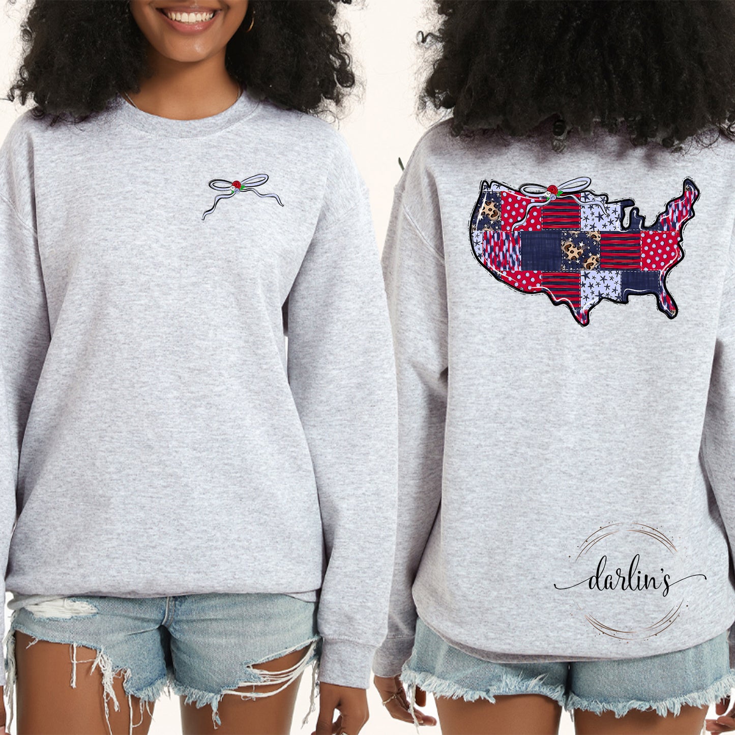 Patchwork USA  - Back With Pocket