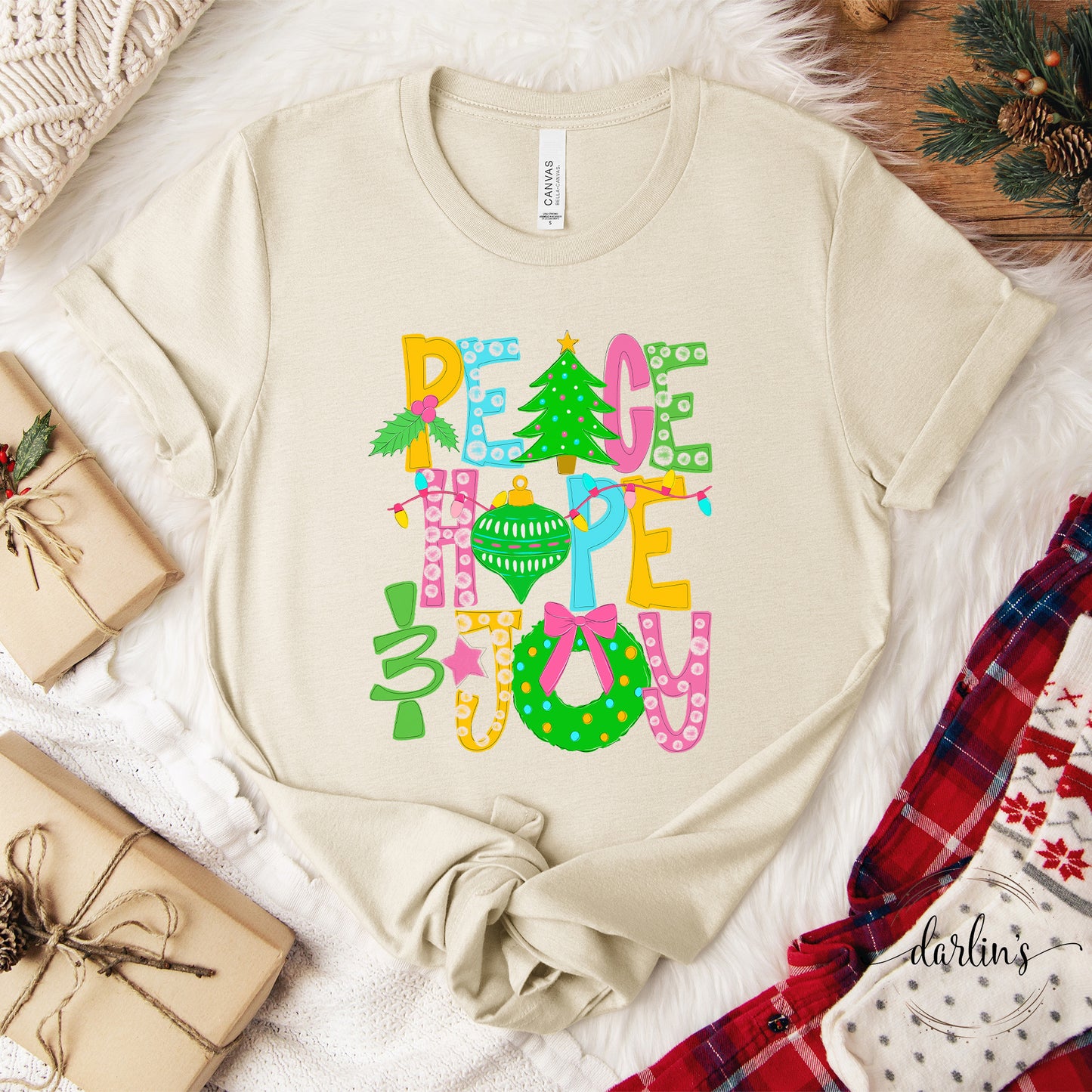 Peace Hope Joy Shirt
