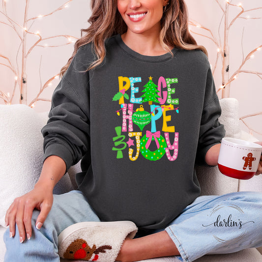 Peace Hope Joy Shirt