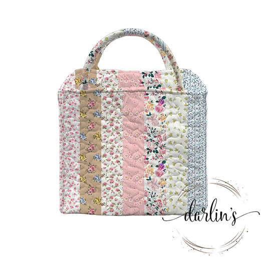 Hand Bag - Paige Patchwork - Monogrammed