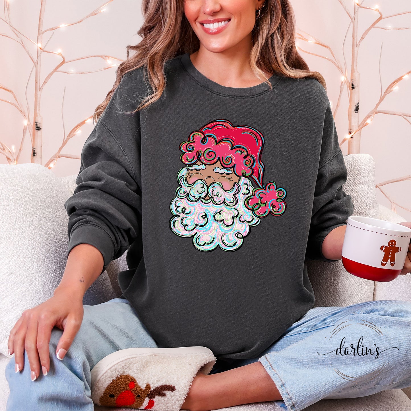 Painted Santa Shirt