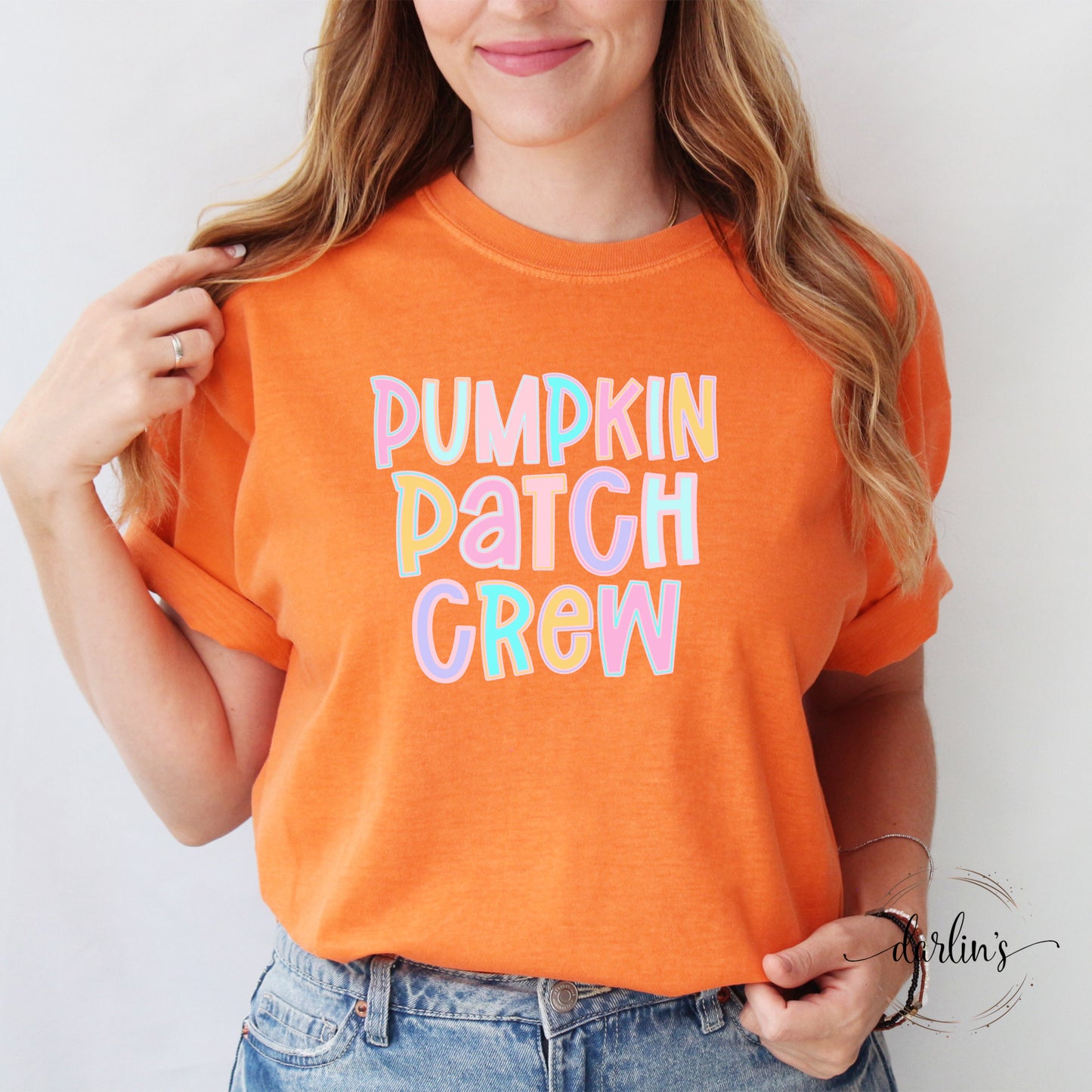 Pumpkin Patch Crew Pastels Shirt