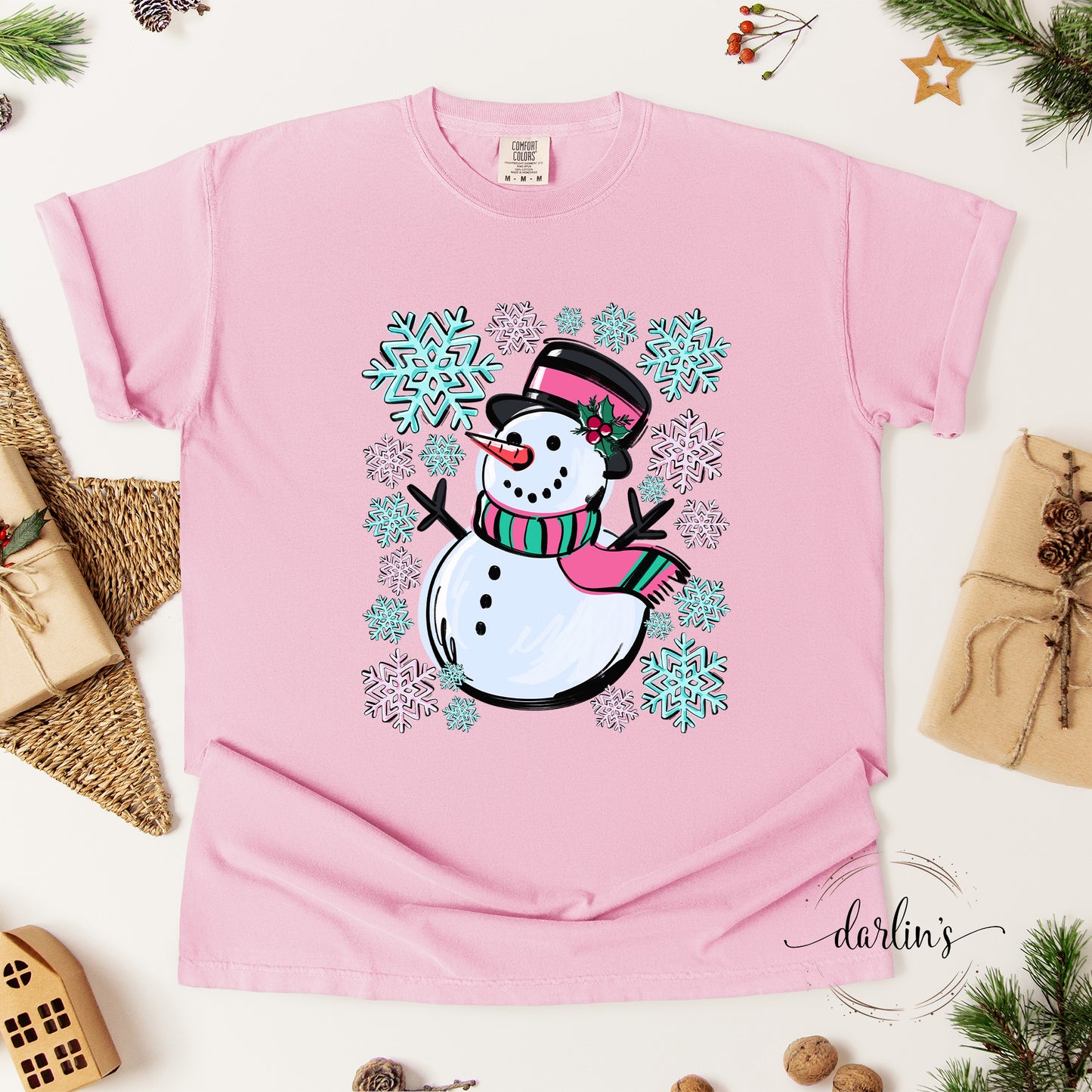 Snowman Scene Shirt