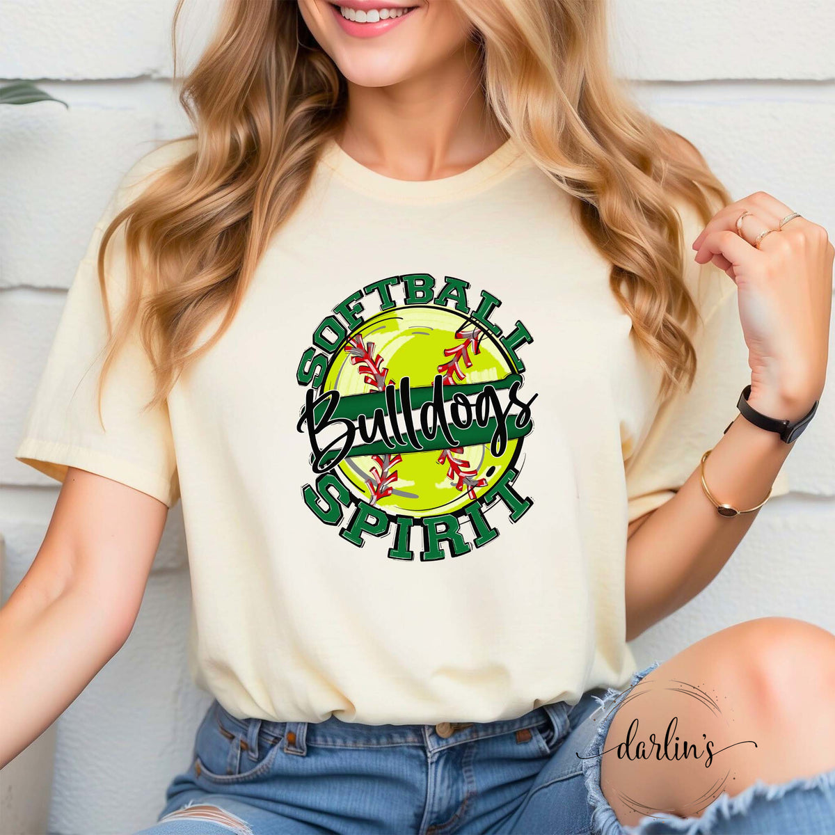 Softball Spirit Bulldogs Shirt